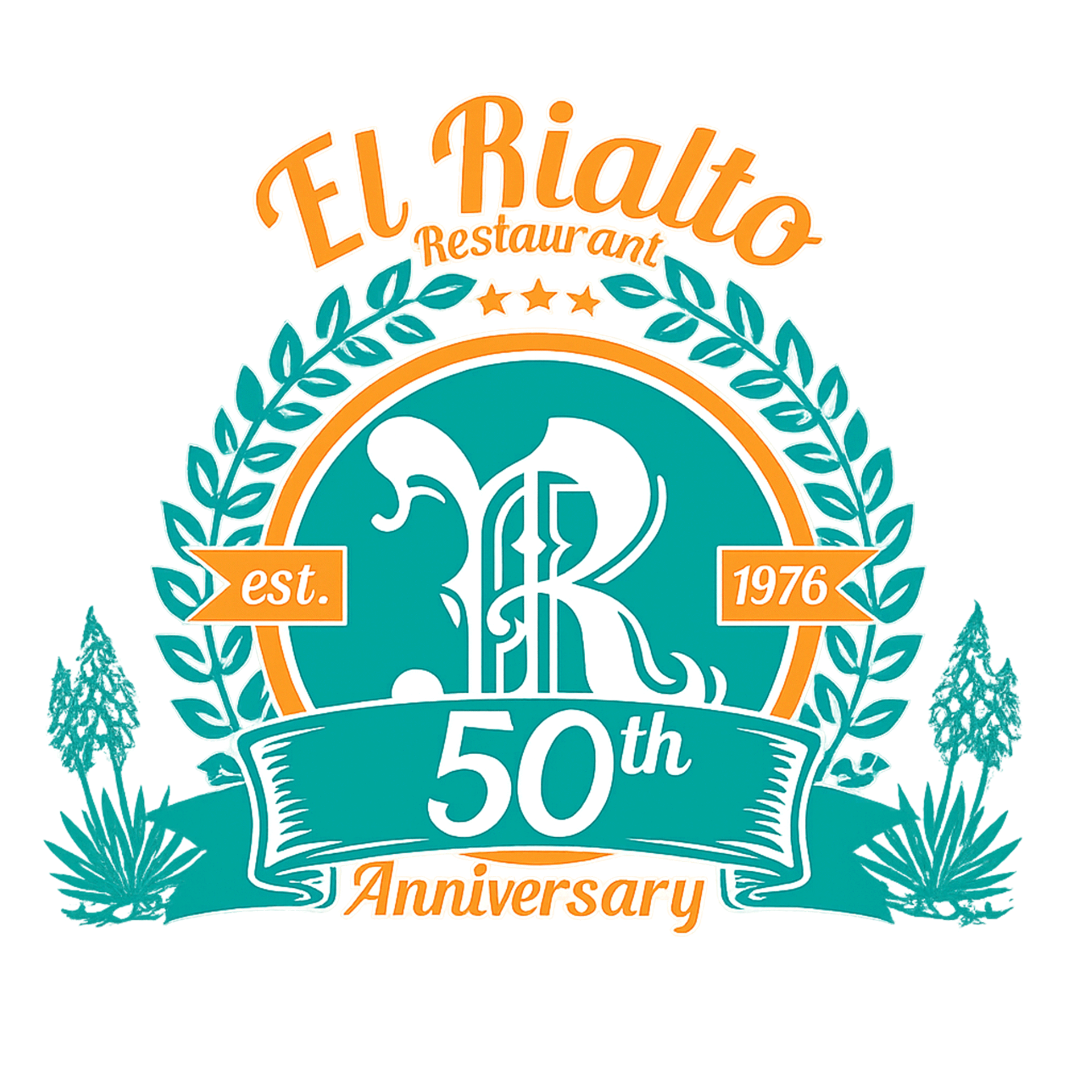 El Rialto Restaurant 50th Anniversary, est. 1976
